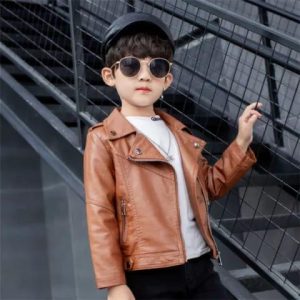 Boys Leather Jacket